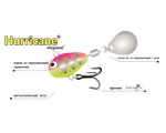 Тейл-спиннер UF Studio Hurricane 35мм 28гр -