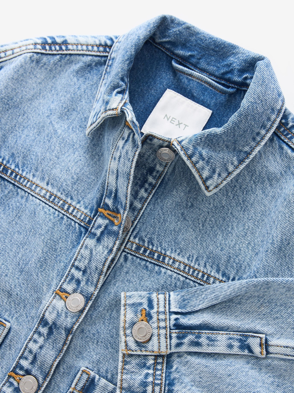 Куртка джинсовая для девочки Next N39-396, Синий