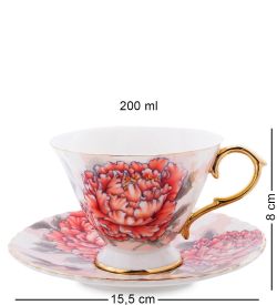 Pavone AS-63 Чайный набор на 6 перс. «Фиор Дель Аморе»