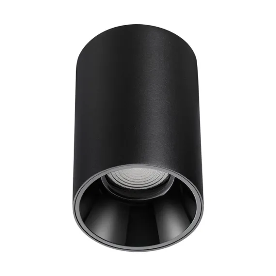 359418 OVER NT24 376 черный Светильник накладной влагозащищённый IP54 LED 10W 170-265V 3000К 830Лм RECTE