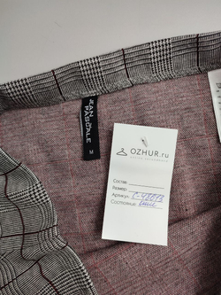 Юбка Jean Pascale в клетку 46 размер