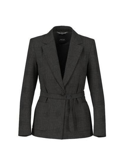 Marc Cain Блейзер приталенного кроя с поясом в тон