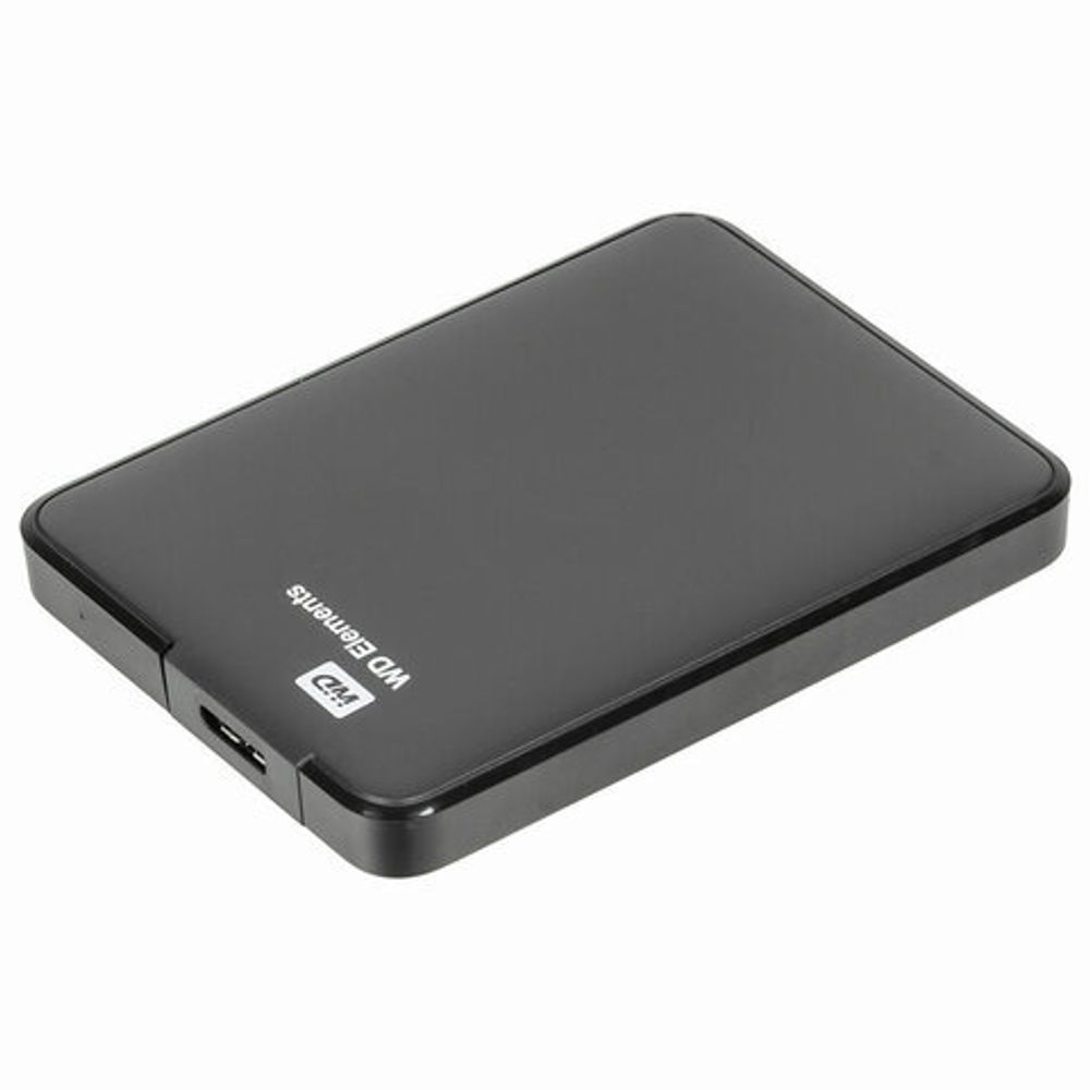 Внешний жесткий диск WD Elements Portable 4TB, 2.5", USB 3.0, черный, WDBW8U0040BBK-EEUE