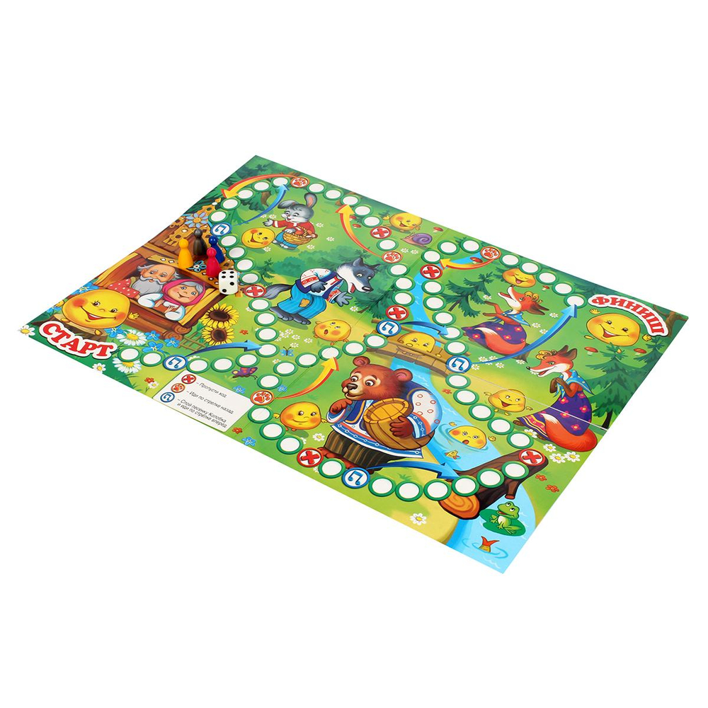 Бродилка в пакете «Колобок» А3 (Р.с.)