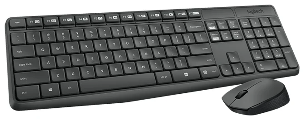 Комплект клавиатура + мышь Logitech MK235 Wireless Keyboard and Mouse