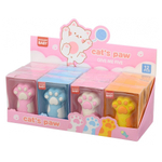 Ластик Qihao, фигурный, разборный, серия "Лапка", в пластиковой упаковке, 10.5*7.2 см