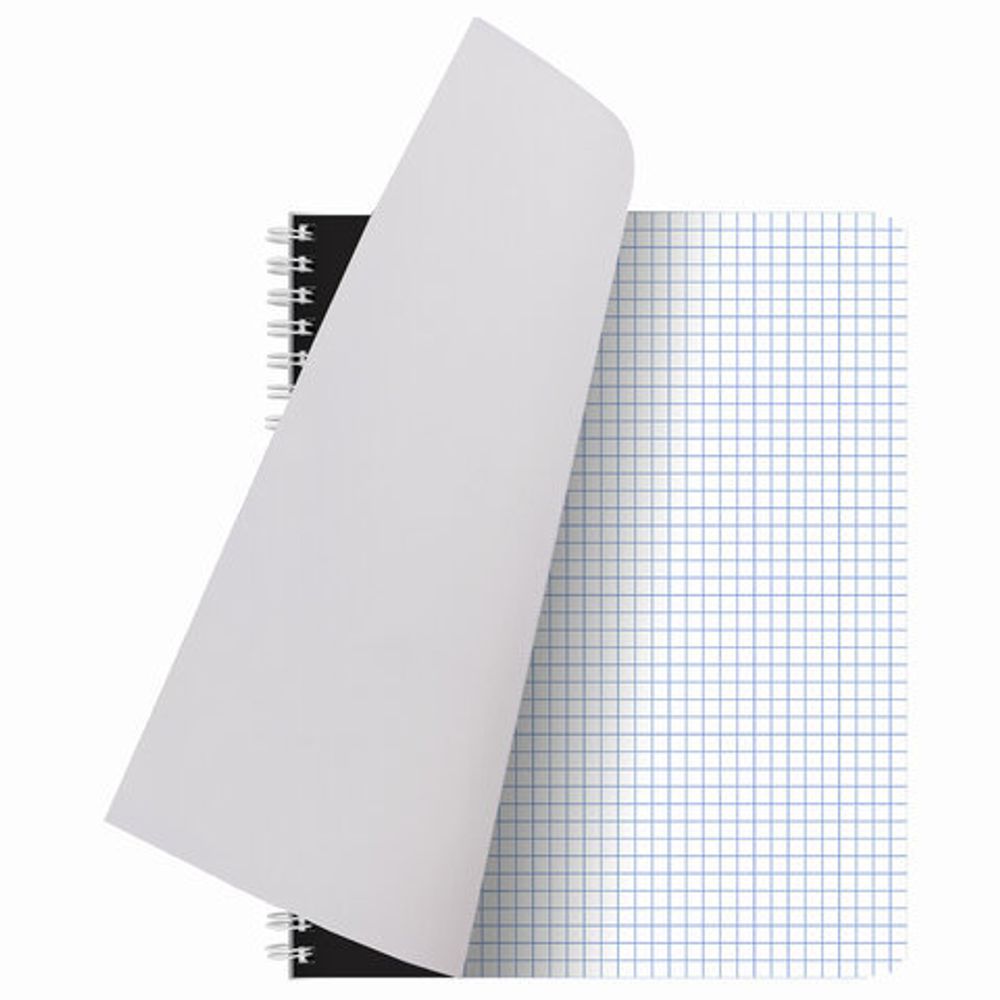 Тетрадь А5, 96 л., BRAUBERG, гребень, клетка, обложка картон, "INDAY", 400526, 4шт