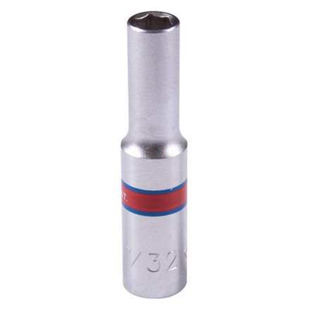 Цена на KING TONY (223507S) Головка торцевая глубокая шестигранная 1/4", 7/32", дюймовая