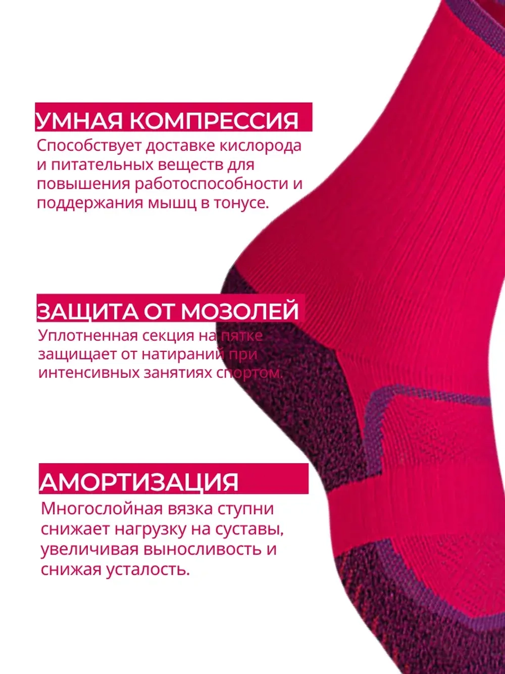 Носки спортивные для бега, марафонов и тренировок