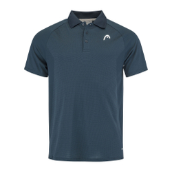 Мужское теннисное поло HEAD Performance Polo Men - Dark Blue