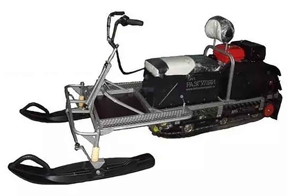 Мотобуксировщик РАЗГУЛЯЙ-15 Комфорт с лыжным модулем