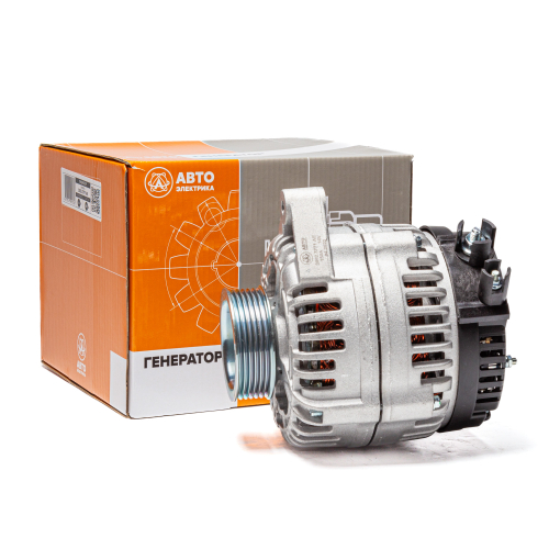Генератор, ГАЗ, дв. ЯМЗ, 14 В, 150 А, поликлиновый (ан. 32152.3771, 5343.3701010-02, 11.204.261)