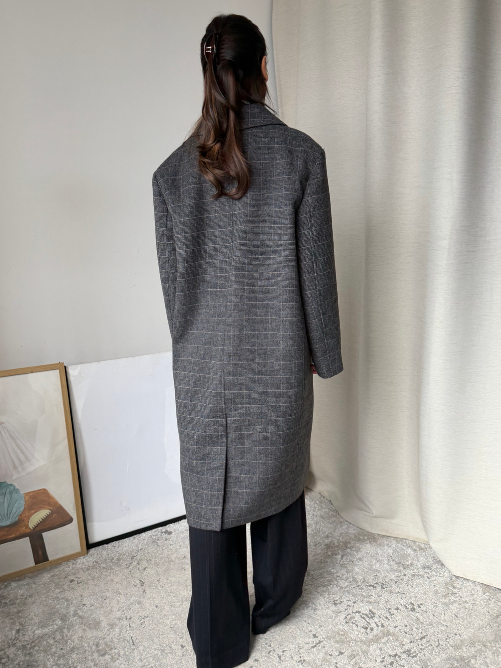 Пальто в клетку Les Coyotes de Paris, XS