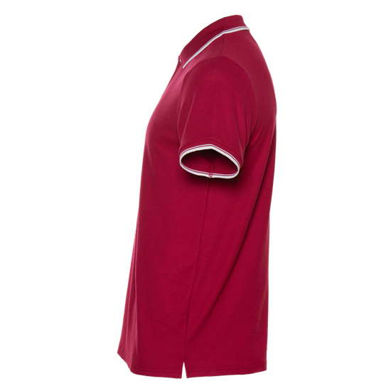 Рубашка поло кор.рукав (бордо)