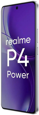 6.8" Смартфон REALME P4 Power 8/256Gb,  NFC,  AMOLED,  144Гц,  10001мAч,  серебристый