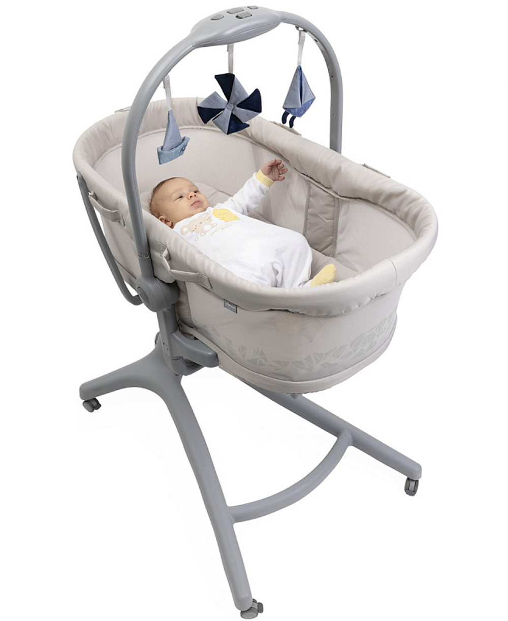 Детская кроватка-стульчик Chicco Baby Hug Pro 5 в 1 Beige Latte