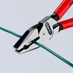 Плоскогубцы комбинированные особой мощности черненые 200 мм Knipex 02 01 200