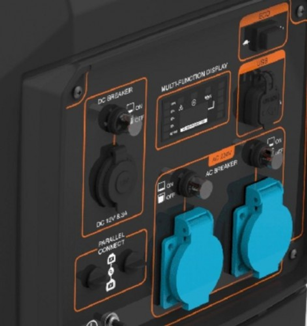 Генератор бензиновый ZONGSHEN BQH 3500 инверторный 1T90DF351