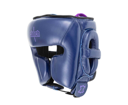 Шлем боксерский Clinch Undefeated темно-синий C162