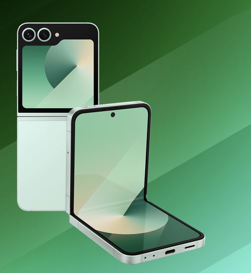 Смартфон Samsung Galaxy Z Flip6 12/256 Гб Мятный