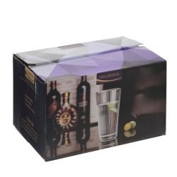 GAEM Стакан (блок 6 шт), 300 мл, L7,5 W7,5 H14 см