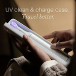 SURI Электрическая зубная щетка Sonic Electric Toothbrush with UV Cleaning Travel Case, Sea Mist