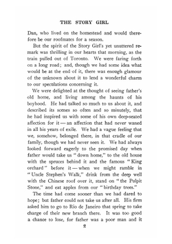 The story girl | L.M. Montgomery