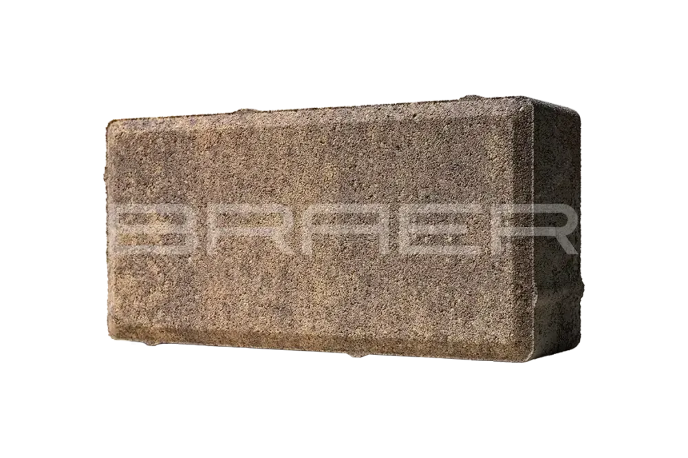 Тротуарная плитка Braer Прямоугольник, Color Mix Прайд, 60 мм