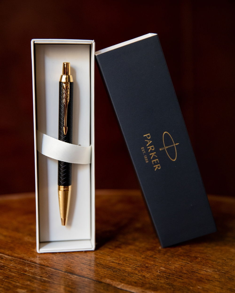 Шариковая ручка Parker IM Premium Black GT (с гравировкой)