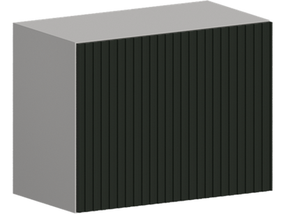 Кухня Модуль ШВГ 609 Графит / Насыщенно-зеленый