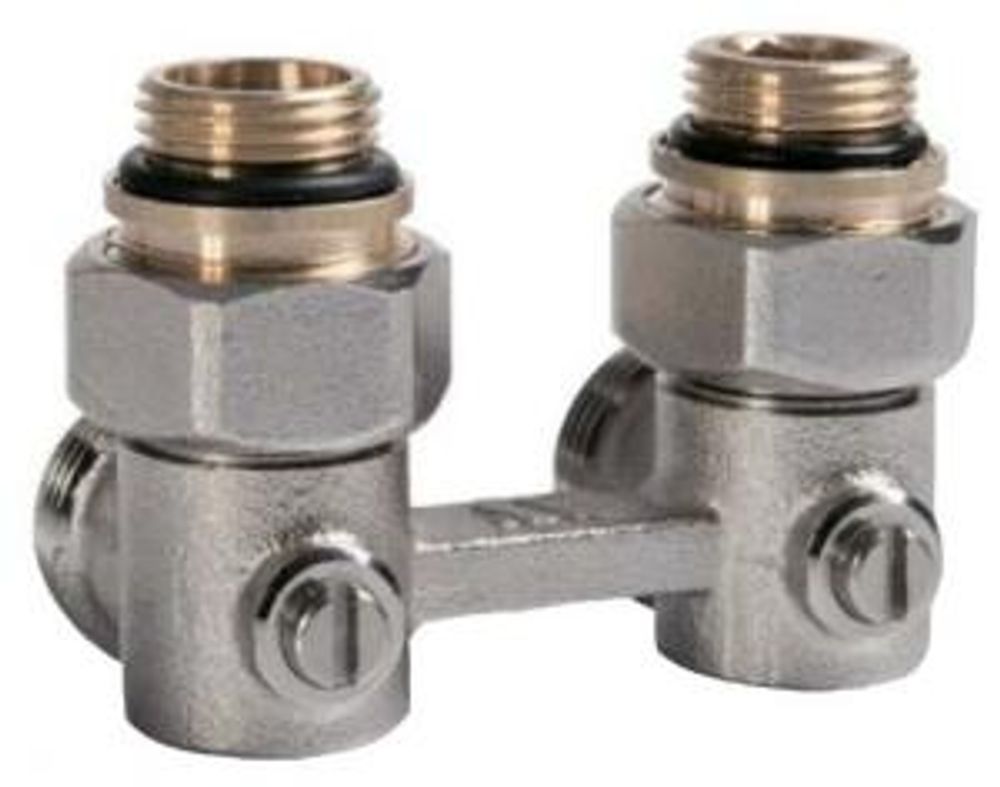 Узел угловой для нижнего подкл. рад. 1/2"*3/4 евроконус