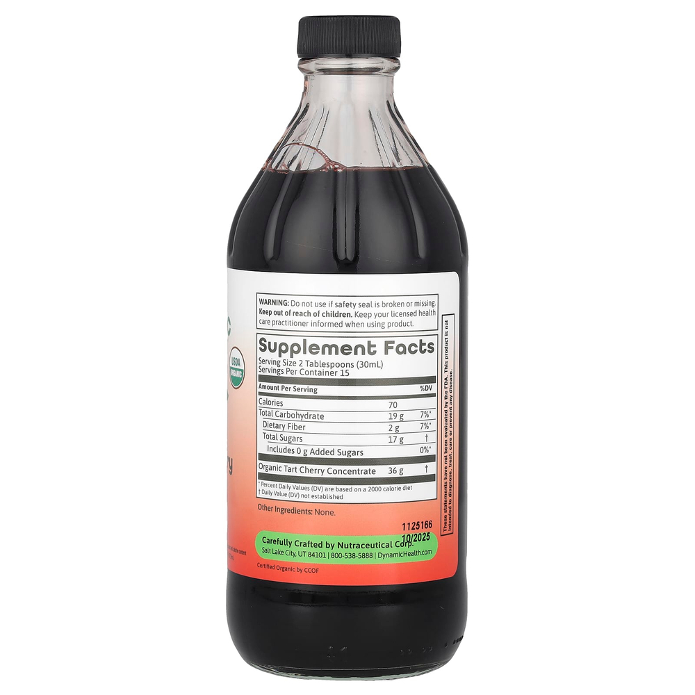 Dynamic Health, Вишневый концентрат, стакан, 473 мл (16 жидк. Унций)