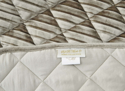 Покрывало 240x260 и 2 наволочки 50х70 Sofi De MarkO Леонтия бежевое