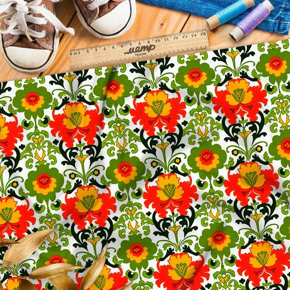 Ткань премиум Оксфорд 600D мелодия шелка