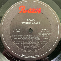 Виниловая пластинка Saga – Worlds Apart LP