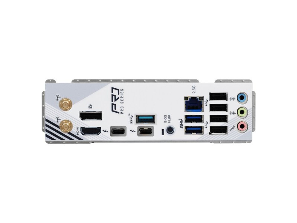 Материнская плата ASRock Z890 Pro Rs Wifi White, Socket LGA 1851, Intel Z890, ATX, RTL