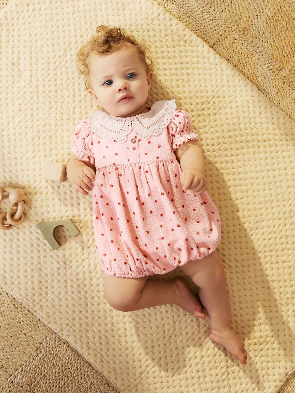 Боди с длинным рукавом для девочки Next AG3-542, Розовый