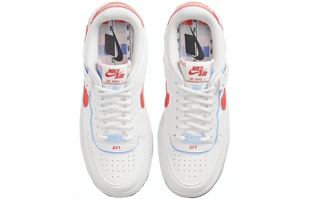 Кроссовки Nike Air Force 1 Shadow Se (Женская размерная сетка)