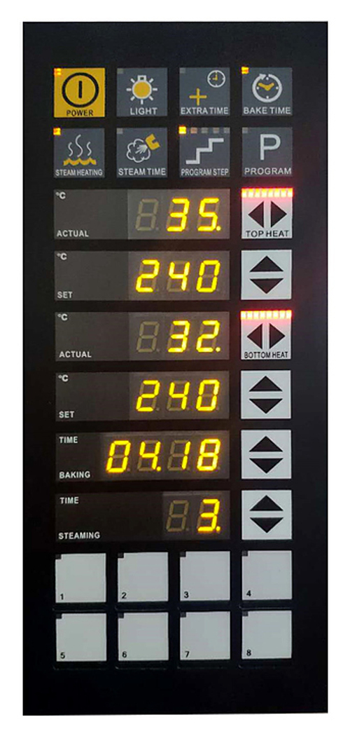 Печь хлебопекарная Kocateq EBO 64x2 ST1 P2 NW