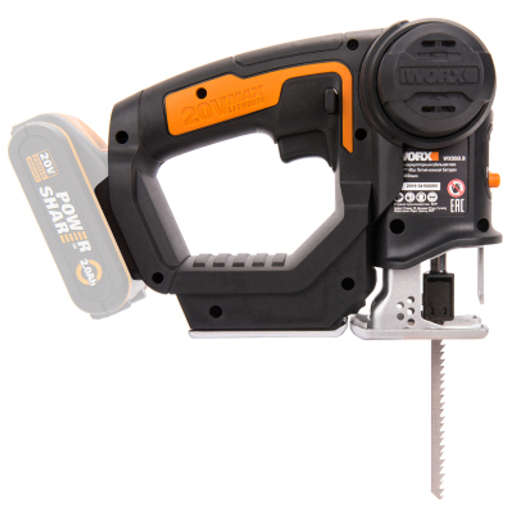 Лобзик WORX WX550.9 без АКБ и ЗУ