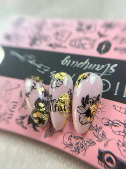 Пластина для стемпинга Enigmanic Stamping №023