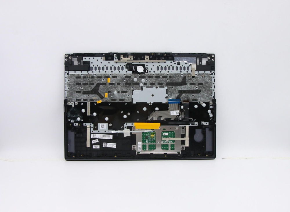 Верхняя панель с клавиатурой (топкейс) для ноутбука Lenovo Legion 7-15IMH05/Legion 7-15IMHg05 81YT раскладка - русская, с подсветкой, серый (5CB0Z20997), оригинал