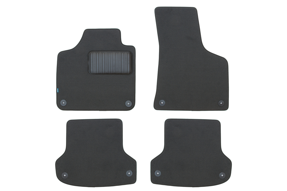 Коврики в салон для AUDI A3 5D АКПП 2008-2013, хэтчбек, 4 шт. (текстиль) KLEVER03041022110KH
