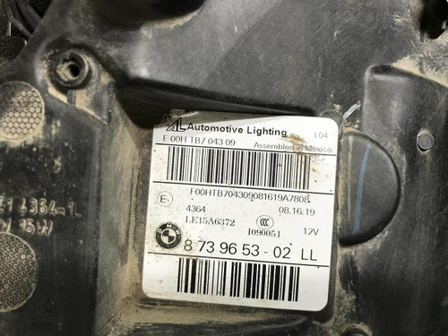 Битая Фара левая BMW X3 G01 (17-21) Adaptive LED