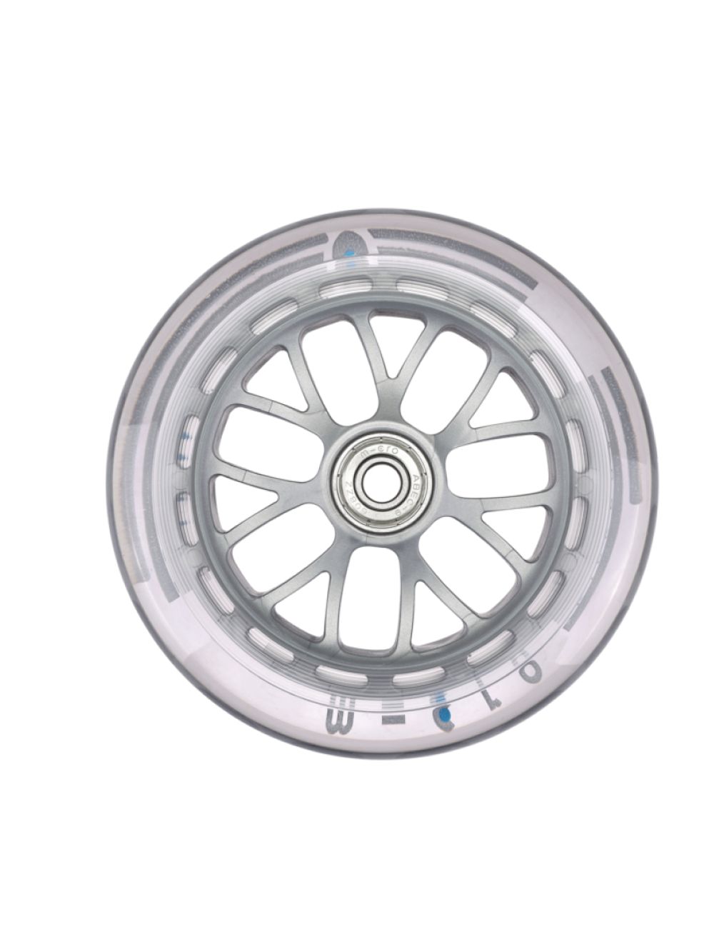 Колесо 120 мм прозрачное (блистер)_дисконт