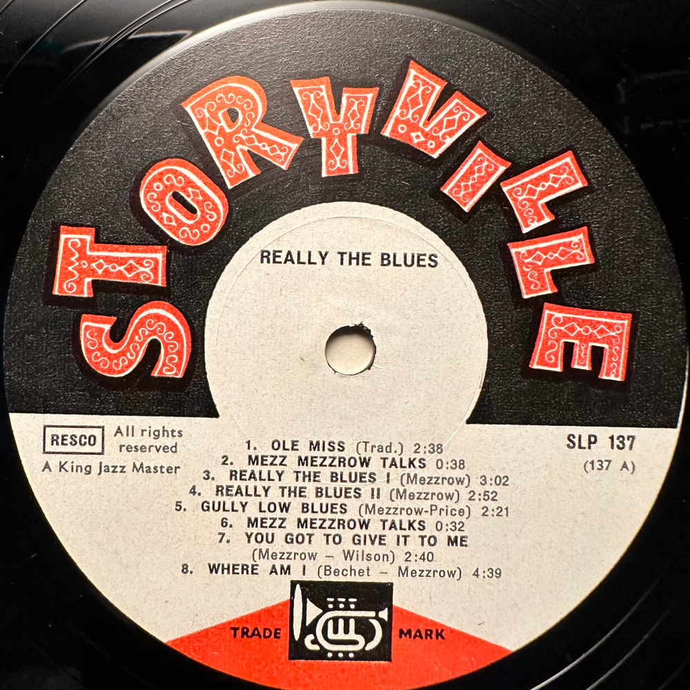 The Mezzrow-Bechet Quintet, Septet, Sam Price, Pleasant Joe, Coot Grant - Really The Blues (Европа 1964г.)