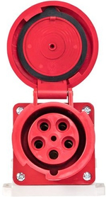 Розетка стационарная наружная EKF ps-135-63-380
