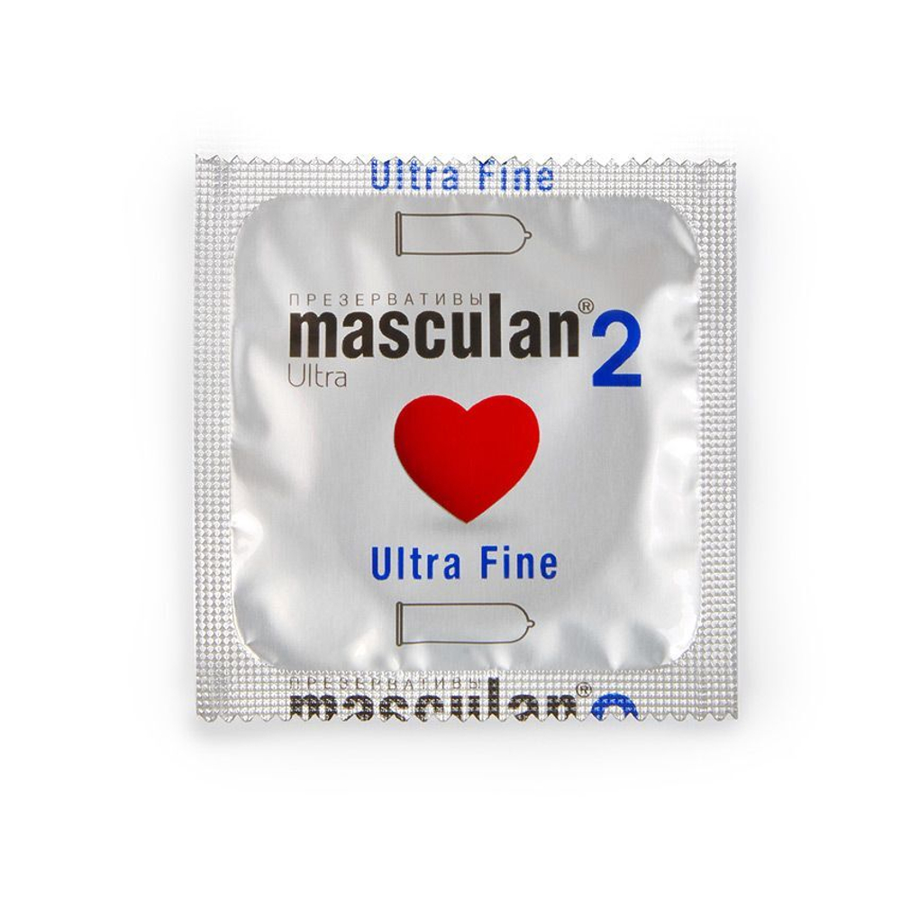 ПРЕЗЕРВАТИВЫ MASCULAN 2 ULTRA FINE № 10 (ОСОБО ТОНКИЙ С ОБИЛЬНОЙ СМАЗКОЙ) 10 штук