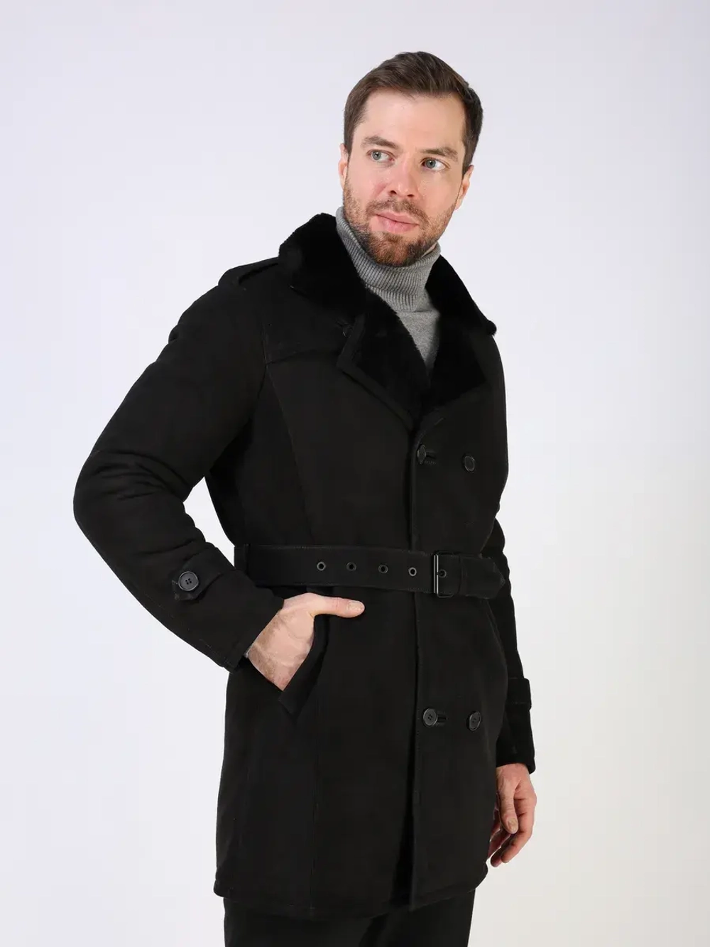 Дубленка зимняя натуральная