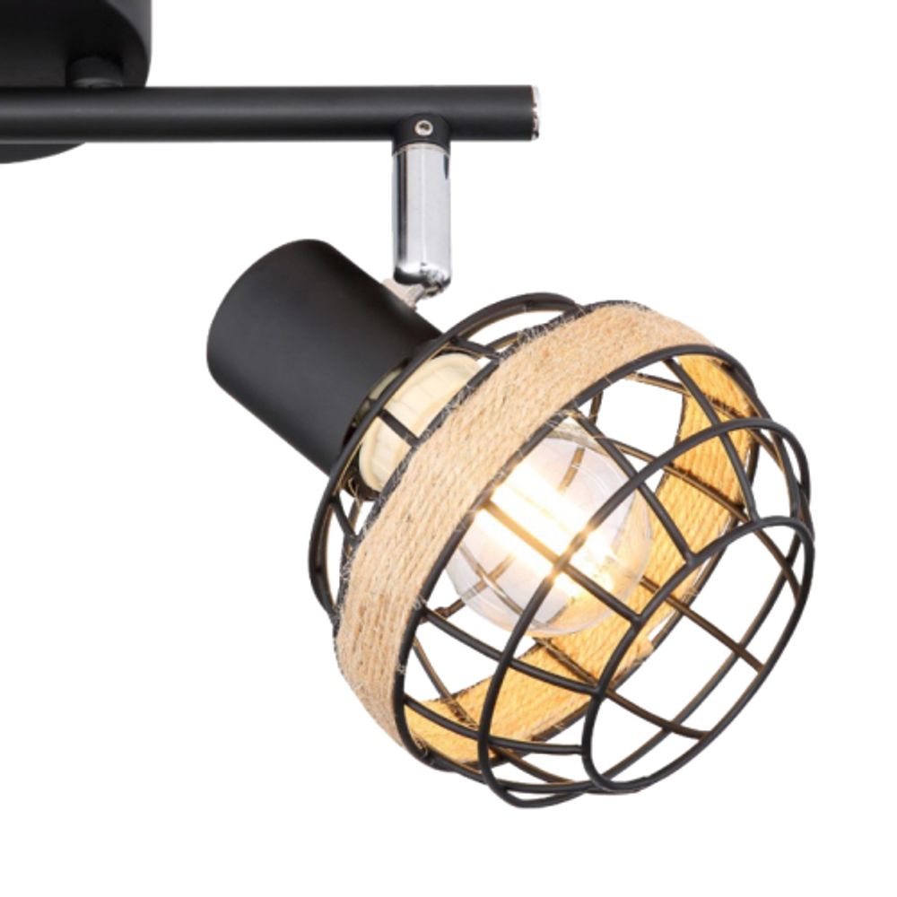 Светильник настенно-потолочный спот Rivoli Fedora 7033-702 2 х E14 40 Вт поворотный | Rivoli